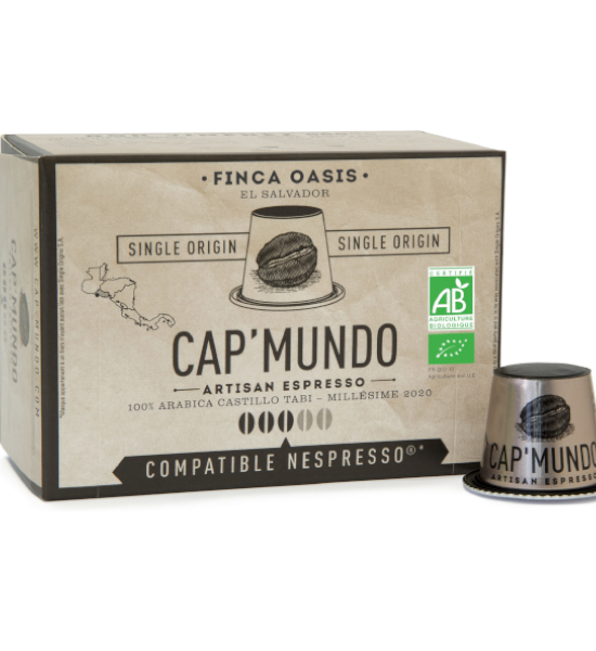 Cap Mundo capsules FINCA OASIS