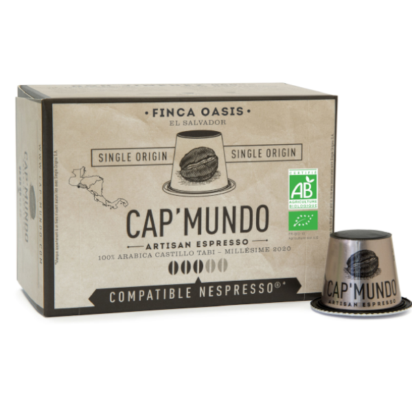 Cap Mundo capsules FINCA OASIS